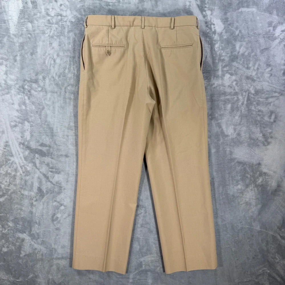 Flying Cross US Navy Pants Men's Size 38x32 Khaki Dress Trousers